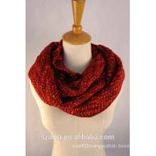 New fashion warm ladies knitted infinity scarf